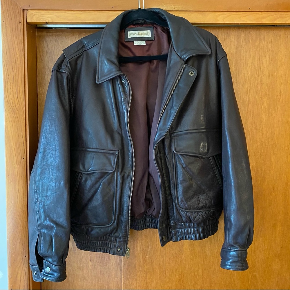 Banana Republic Leather Jacket